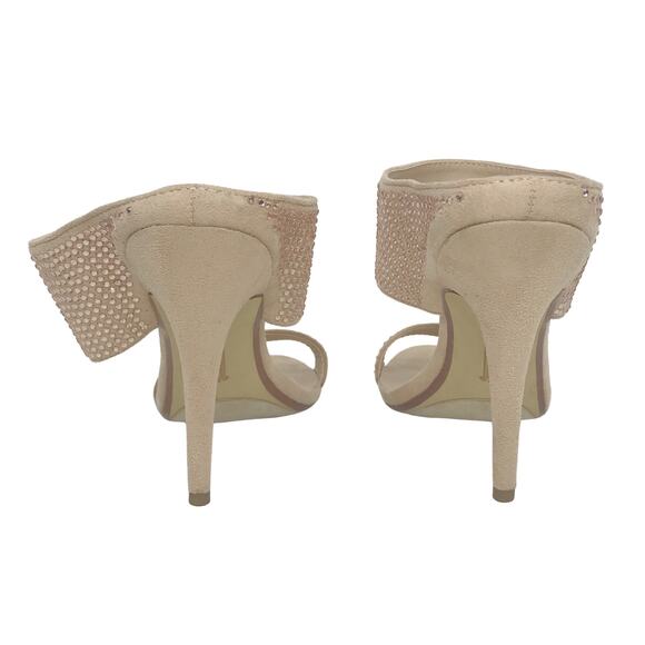 Zigi Soho Dahny Rhinestone Heels Pink-Beige - Picture 5 of 9
